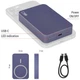 УМБ Emos MagSafe 10000 mAh 20W Blue (B0551BL) - изображение 14