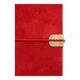Щоденник датований A5 VELOUR червоний штучна шкіра (BM.2134-05) - зображення 5