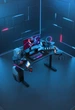 Письмовий стіл Anda Seat Shadow Warrior (AD-D-DD1-1600L-02-B-B) - зображення 7