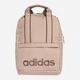 Рюкзак женский спортивный тканевый 20 л вмещает формат А4 Adidas Linear Essentials Backpack JZ7567 Коричневый (4068822914376) - изображение 1