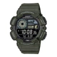 Электронные часы Casio WS-1500H-3B зеленые 100 м - изображение 5