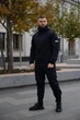 Мужской зимний тактический костюм "Reef" из ткани SoftShell + флис / Водонепроницаемый / Демисезонный / Синий / Intruder S - изображение 1