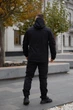 Чоловічий зимовий тактичний костюм "Reef" з тканини SoftShell + фліс / Водонепронекний / Зимовий / Чорний / Intruder S - зображення 3