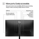 Монітор HP S5 Pro 527pq (9D9S0UT) - зображення 7