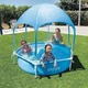 Каркасний басейн Intex 28209 (38*183 см., об'єм: 700 л., тент-парасолька з душем, серія: Splash-in-Shade Play) - изображение 1
