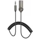 Bluetooth аудио ресивер Borofone BC56 Peaceful (AUX 3.5mm+USB-A) Metal gray - изображение 1