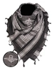 Арафатка-Шарф Mil-Tec® Шемаг, кефия Black/White Paratrooper - изображение 3