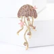 Брошь BROCHE бижутерия Море Медуза розовая BRBF114433 - изображение 3