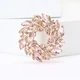 Брошь BROCHE бижутерия Венок из колосков розовая BRBF114443 - изображение 4