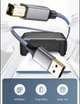 Кабель для принтера USB B to USB A NIERBO 2 метр Сірий - зображення 7