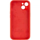 Чохол Silicone Premium case з захистом камери для iPhone 15 Full Camera Protective red 1929 - изображение 2