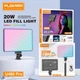 Портативная RGB/LED панель PLOKAMA U480 Pro, 20W, 2700-5700K, аккумулятор 5000 мАч, черная - изображение 3