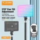 Портативная RGB/LED панель PLOKAMA U480 Pro, 20W, 2700-5700K, аккумулятор 5000 мАч, черная - изображение 7