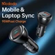 Автомобильное зарядное устройство Mcdodo 95W USB-C+USB-A с цифровым дисплеем (PD 65W + QC 30W) CC-5670 - изображение 6