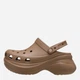 Chodaki damskie na wysokiej platformie Crocs Classic Bae Clog 206302-2JJ 36-37 (M4/W6) Jasnobrązowe - obraz 3