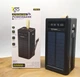 Зовнішній аккумулятор Power bank 7GO GPW-01 50000mAh PD22,2W+QC3.0 Повербанк із сонячною батареєю швидка зарядка Чорний - зображення 1