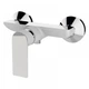Смеситель для душа HAIBA ALEX 003 WHITE-CHROME латунный цвет белый+хром с лейкой, шлангом, кронштейном (HB9565) - изображение 1