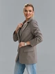 Пиджак ISSA PLUS 15514 3XL серые (issa2007682782222) - изображение 2
