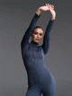 Комбінезон ISSA PLUS 15495 XXL темно-сірий (issa2007682779901) - зображення 4