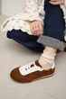 Женские замшевые кроссовки PARADIZE SHOES коричневого цвета на двухцветной подошве 40 размер (стелька 26,6 см) - изображение 1