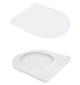 Унітаз підвісний Qtap Jay Rimless, з сидінням Slim Duroplast/ Soft-close/ Quick Relase QT07335177RW - зображення 5