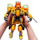 Трансформер Бамблбі Жук Bumblebee Рухливі деталі Зброя Звук, Світло Висота 34 см - зображення 2