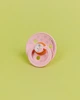 Соска пустышка BIBS x Moomins Colour Latex Round (круглая) Dreaming – Baby Pink 2й размер 6-18месяцев - изображение 4