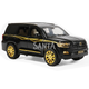 Машинка метал Toyota Land Cruiser 200 Тойота чорна 1:24 звук свіло 20*8*7,5см (RS-05503) - зображення 3