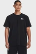 Футболка мужская Under Armour Logo Emb Heavyweight MD Чорний 1373997-001 - изображение 1