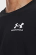 Футболка мужская Under Armour Logo Emb Heavyweight MD Чорний 1373997-001 - изображение 4