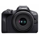 Бездзеркальний фотоапарат Canon EOS R100 Kit 18-45mm RF-S + 55-210mm RF-S IS STM Black (6052C036) - зображення 2