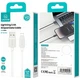 Кабель Usams US-SJ689 USB-A to Lightning 2.4A 1м White SJ689USB02 (6958444909257) - зображення 2