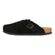 Замшевые шлепанцы Birkenstock Boston Black 44 - изображение 4