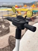 Самокат детский трёхколёсный GD2Toys FD-9 ретро LED-самокат 3 колеса, музыка, регулируемый руль, подсветка Белый - изображение 7