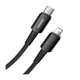 Дата кабель USB-C to Lightning 0.5m 20W black Essager (EXCTL-CGB01) - изображение 2