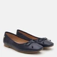 Женские балетки Nine West 101064567 38 24.8 см Синие (8682894882423) - изображение 3