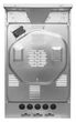Плита склокераміка Hansa FCCW53000 67 л 4 конфорки Білий - зображення 8