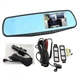Відеореєстратор-дзеркало Vehicle Blackbox DVR Full HD 1920х1080 з двома камерами чорний - изображение 1
