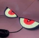 Led підсвічування для авто Очі Монстра White+Red Y8 декоративне підсвічування салону в прикурювач - зображення 3