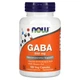 ГАМК (Гамма-аміномасляна кислота) Now Foods (GABA) 500 мг 100 капсул (NOW-00087) - зображення 1