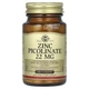 Піколінат цинку Solgar (Zinc Picolinate) 22 мг 100 таблеток (SOL-03725) - изображение 1