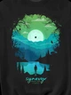 Світшот чоловічий Dubhumans Синевир Чорний XL (SNVR-SW-B-XL) - зображення 3