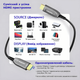 Оптический кабель HDMI 2.1, 8K/60Hz, 4K/144Гц, AOC, HDR, eARC, Folem Optil - 15 метров - изображение 2