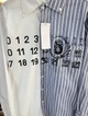 Сорочка MAISON MARGIELA MM6 Split White / Blue M - изображение 2