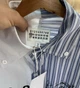 Сорочка MAISON MARGIELA MM6 Split White / Blue M - изображение 4