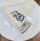 Шарф Maison Margiela Mm6 Ribbed Scarf Beige Logo - изображение 2