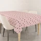 Скатертина Home Line 64693 150x150 Бавовна Рожевий - изображение 1