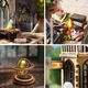 3D конструктор Румбокс «Магический дом» кукольный домик DIY с пылезащитным куполом и подсветкой (AA0039) - изображение 8