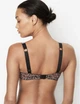 Комплект білизни Victoria’s Secret Shine Push-up Чорний з коричневим 36D-S - изображение 3