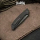 Ніж Складний Karda J011 Black - изображение 5